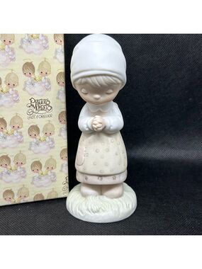 PRECIOUS Moments "Thanking Him For You" figurine